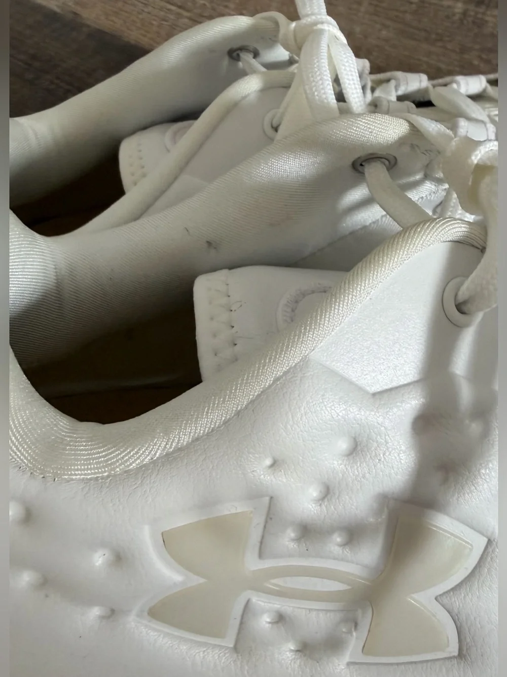 Under Armour men’s size 11 Curry 1 Golf shoe spikeless in white